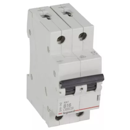 LEGRAND 419158 RX3 kismegszakító 2P B16 6000A BIC