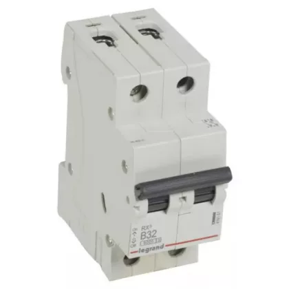 LEGRAND 419162 RX3 kismegszakító 2P B40 6000A BIC
