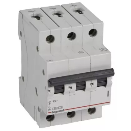 LEGRAND 419168 RX3 kismegszakító 3P B13 6000A BIC