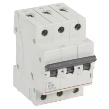 LEGRAND 419170 RX3 kismegszakító 3P B20 6000A BIC