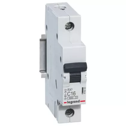 LEGRAND 419202 RX3 kismegszakító 1P C16 6000A BIC