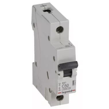 LEGRAND 419207 RX3 kismegszakító 1P C50 6000A BIC LEGRAND 419207 RX3 kismegszakító 1P C50 6000A BIC