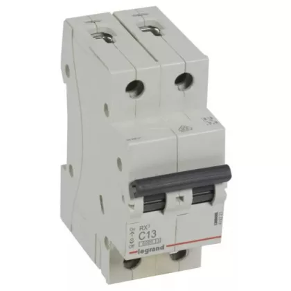 LEGRAND 419223 RX3 kismegszakító 2P C13 6000A BIC
