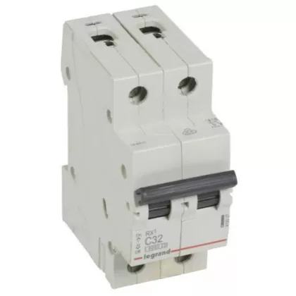 LEGRAND 419227 RX3 kismegszakító 2P C32 6000A BIC