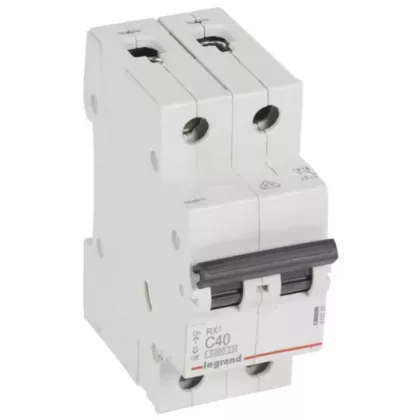 LEGRAND 419228 RX3 kismegszakító 2P C40 6000A BIC
