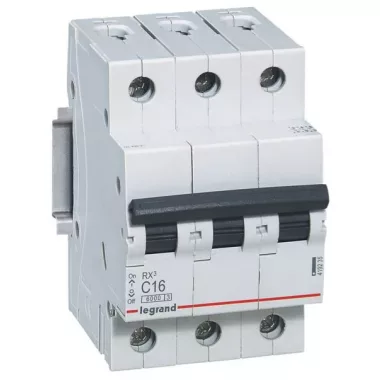 LEGRAND 419235 RX3 kismegszakító 3P C16 6000A BIC