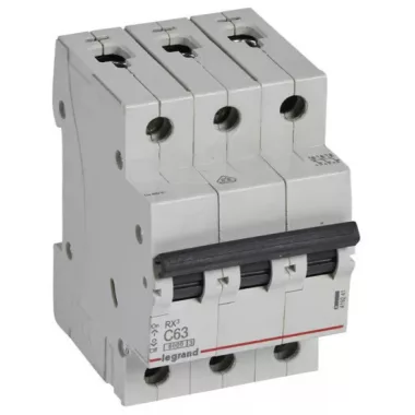 LEGRAND 419241 RX3 kismegszakító 3P C63 6000A BIC