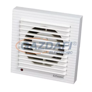 COMMEL 420-102 időkapcsolós elszívó ventilátor 12W, automata zsaluk