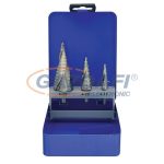   SG PRO 4200696 Kúpos fúrókészlet 3 részes, fém dobozban