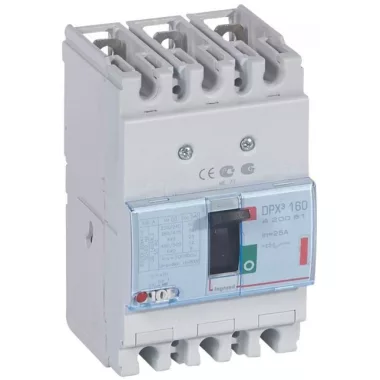 LEGRAND 420081 DPX3 160 25A 3P thermal magnetic 36kA compact circuit breaker
