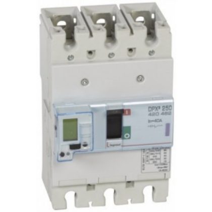 LEGRAND 420462 DPX3 250 40A 3P S2+M 50kA kompakt megszakító
