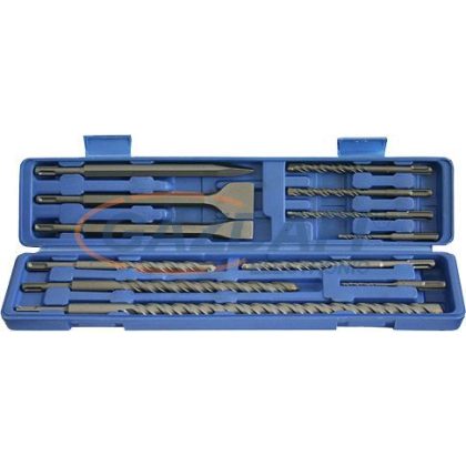   SG PRO 420673 SG PRO, SDS+ fúró és vésőszár készlet, 12 részes