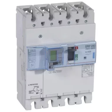 LEGRAND 420685 DPX3 250 40A 4P + ÁVK S2 + M 70kA combined circuit