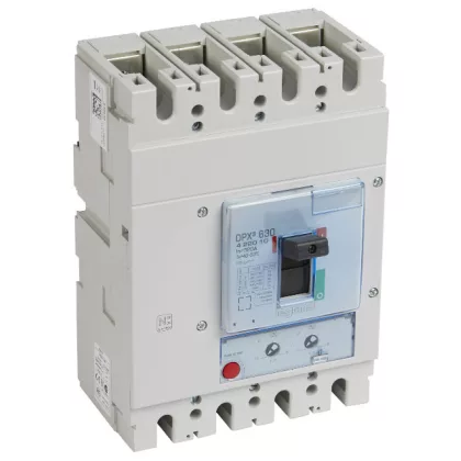   LEGRAND 422010 DPX3 630 kompakt megszakító termikus mágneses 3P+N/2 320A 36kA