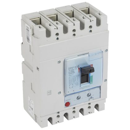   LEGRAND 422011 DPX3 630 kompakt megszakító termikus mágneses 3P+N/2 400A 36kA
