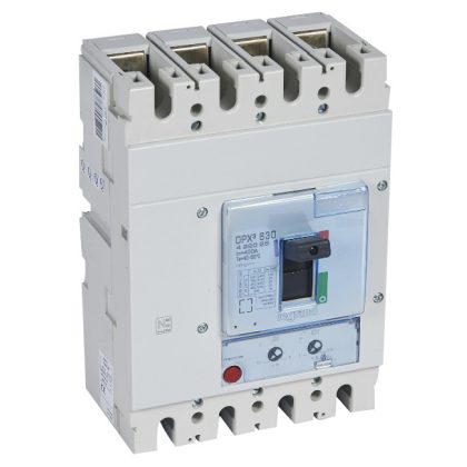   LEGRAND 422025 DPX3 630 kompakt megszakító termikus mágneses 3P+N/2 400A 50kA