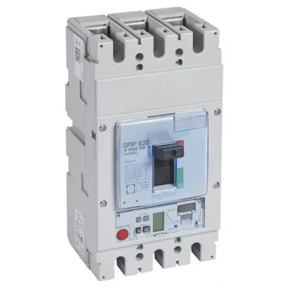 LEGRAND 422079 DPX3 630 kompakt megszakító S2 3P 500A 70kA