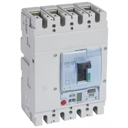 LEGRAND 422193 DPX3 630 kompakt megszakító Sg+mérés 4P 400A 50kA