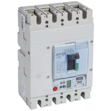 LEGRAND 422195 DPX3 630 kompakt megszakító Sg+mérés 4P 630A 50kA