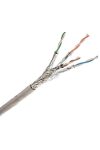 S-FTP wire Cat5E 4x2xAWG23 PVC gray