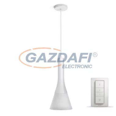 PHILIPS Explore Hue 43001/31/P7 intelligens vezérelhető függeszték, 9.5W 806Lmm 2200-6500K, fehér