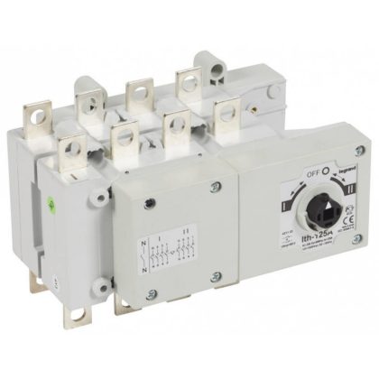 LEGRAND 431123 DCX-M load transfer switch 3P+N 125A