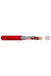 JB-H (St) H 10x2x0,8mm2 Cablu de alarmă incendiu ecranat ignifugă, fără halogen, roșu Bd 300V 