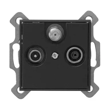 GAO 44084 ArchiTaste Sat antenna aljzat, fekete GAO 44084 ArchiTaste Sat antenna aljzat, fekete
