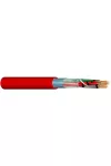 JB-Y(St)Y S.C. 4x2x0,8mm2 Árnyékolt, PVC köpenyes kábel tűzjelző berendezésekhez 300V piros