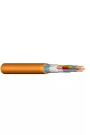  JB-H (St) H 6x2x0,8mm2 Cablu de alarma incendiu ecranat ignifug fără halogen, roșu Bd 300V roșu