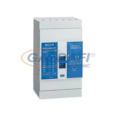 ELMARK kompakt megszakító, MCCB DS1-400, 315A, 4P, 690V