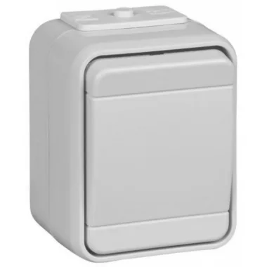SCHNEIDER/ELSO 451700 Keresztkapcsoló, falon kívüli, IP44, fehér SCHNEIDER/ELSO 451700 Keresztkapcsoló, falon kívüli, IP44, fehér