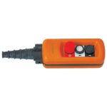   ELMARK daruvezérl egység, 230V, 1Z+1NY, 3 gomb, vészgombbal