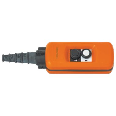 ELMARK daruvezérl egység, 230V, 1Z+1NY, 2 gomb, vészgomb nélkül, 2 sebességi fokozat