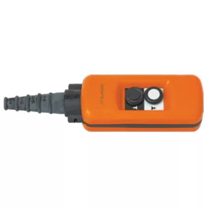   ELMARK daruvezérl egység, 230V, 1Z+1NY, 2 gomb, vészgomb nélkül, 2 sebességi fokozat