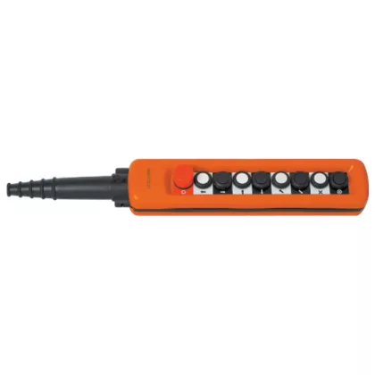 ELMARK daruvezérl egység, 230V, 1Z+1NY, 9 gomb, vészgombbal, 2 sebességi fokozat