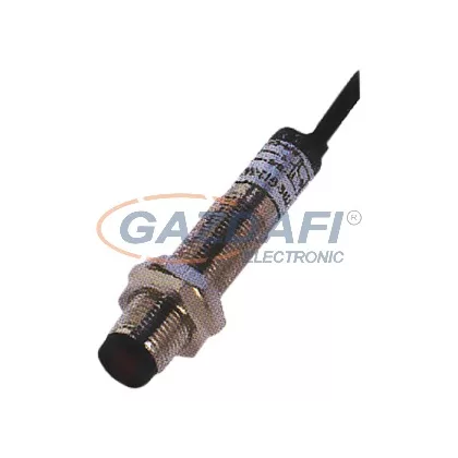   ELMARK fotoelektromos érzékel, EL-G12-3C3PA, 24V DC, 3m, IP67, NPN, sugárzó