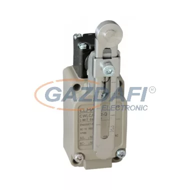 ELMARK helyzetkapcsoló, CWLCA12-2-Q, állítható fém hengeres fém görgvel, 10A/3A, 2720/910, 20°, IP66