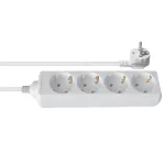 ELMARK 4-es hálózati elosztó, H05VV-F, 3x1.0mm², 1.5m