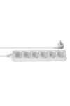 ELMARK 6-os hálózati elosztó, H05VV-F, 3x1.5mm², 3m