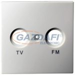   GAO 4708H MODUL antenna (TV-FM) fedlap, keret nélkül, fehér