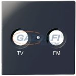   GAO 4728H MODUL antenna (TV-FM) fedlap, keret nélkül, fekete