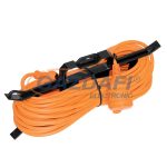   ELMARK hosszabbító kábel, H05VV-F, 3x1.5mm2, 10m, narancs, 230V, 16A