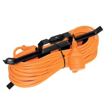   ELMARK hosszabbító kábel, H05VV-F, 3x1.5mm2, 15m, narancs, 230V, 16A