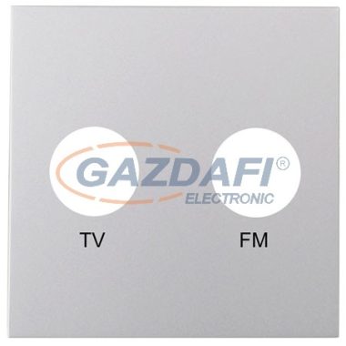 GAO 4748H MODUL antenna (TV-FM) fedlap, keret nélkül, ezüst
