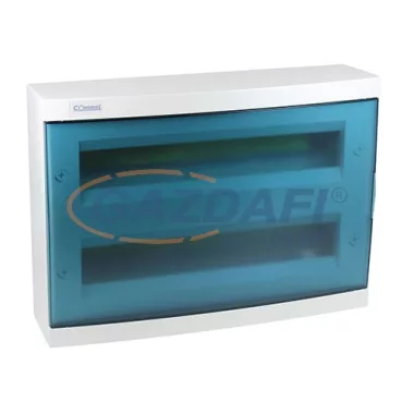 COMMEL 475-109 Falon kívüli elosztódoboz, 36 modulos, IP30, IK06