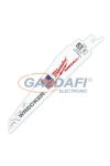 MILWAUKEE 48005701 Szablyafűrészlap 150 mm, 8/3,2 mm Bimetal, Co 5 db