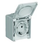   Efapel 48132 CCZ IP65 gyerekzáras, földelt dugaszoló aljzat