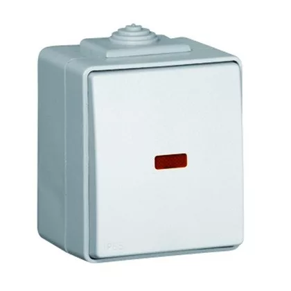   Efapel 48152 CCZ IP65 Csengőnyomó, ellenőrzőfénnyel (250V)