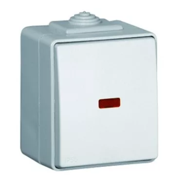 Efapel 48162 CBR IP65 Csengőnyomó, ellenőrzőfénnyel (12V)